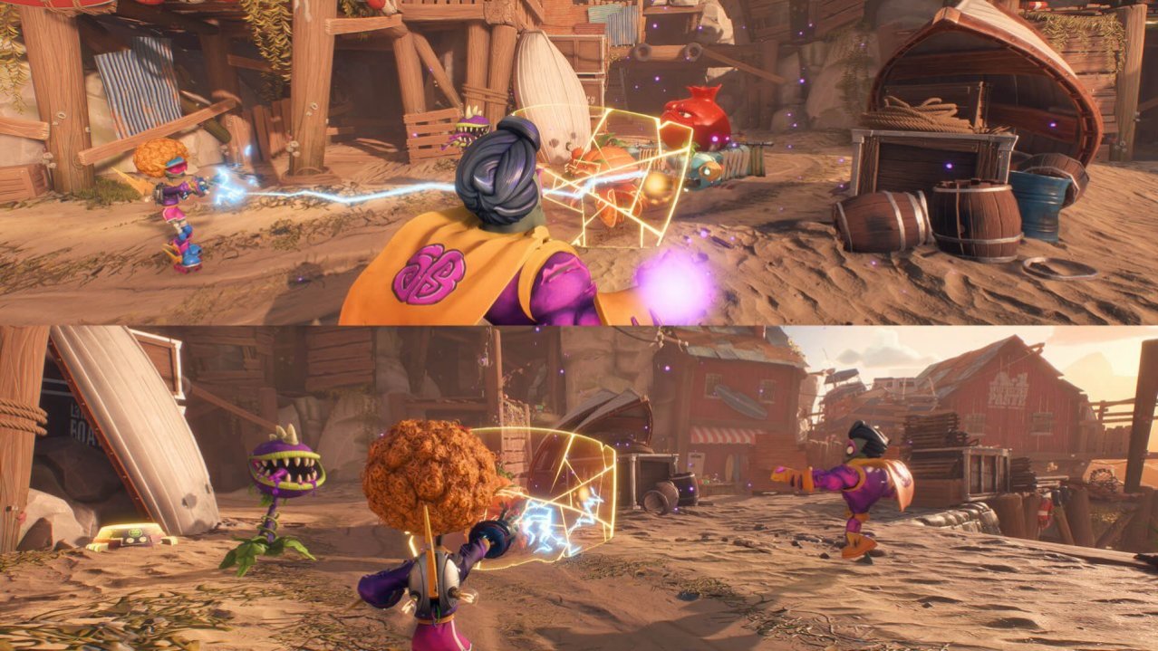 Скриншот игры Plants vs. Zombies: Битва за Нейборвиль (Б/У) для Xboxone