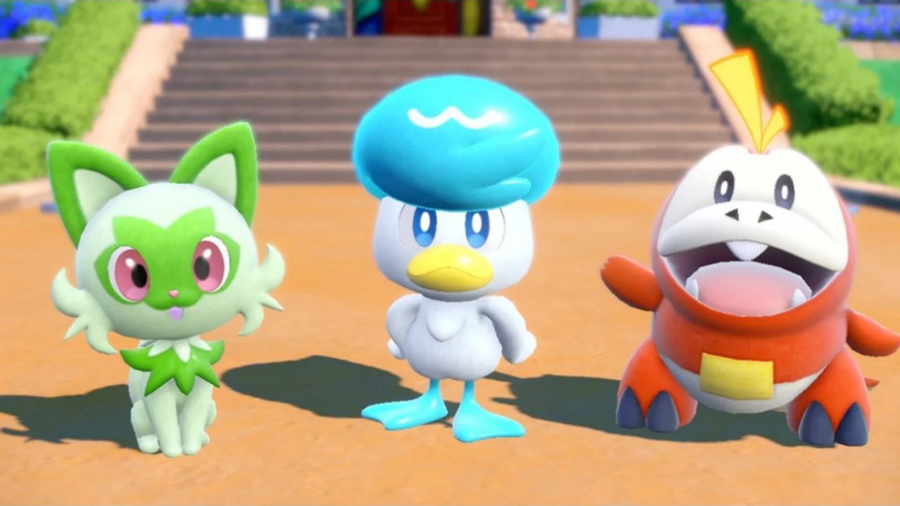Скриншот игры Pokemon Violet для Switch