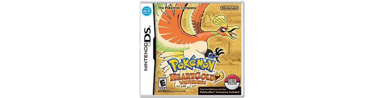 Скриншот игры Pokemon HeartGold + Poke Walker (Б/У) для 3ds