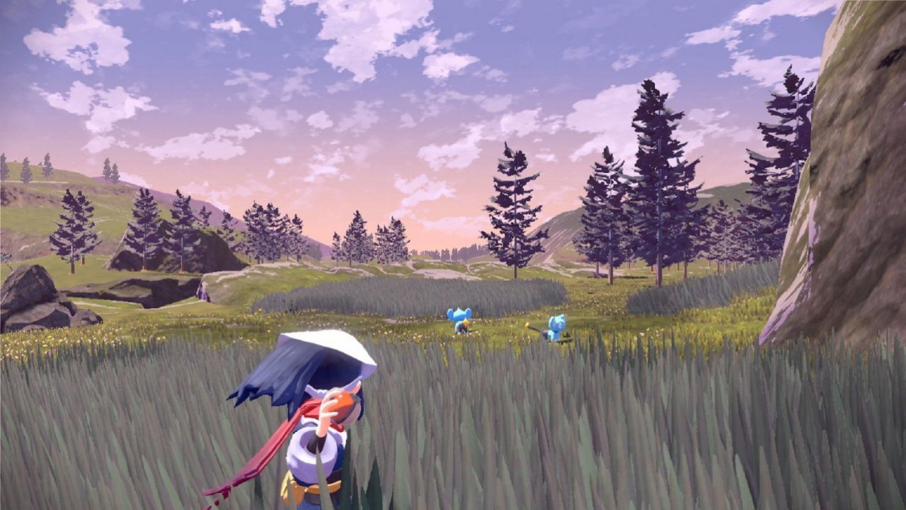 Скриншот игры Pokemon Legends: Arceus для Switch