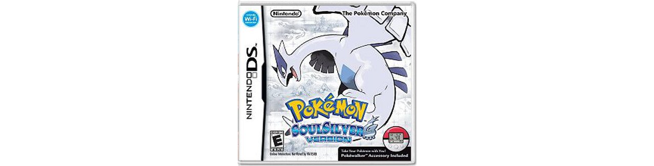 Скриншот игры Pokemon SoulSilver + Poke Walker (Б/У) для 3ds