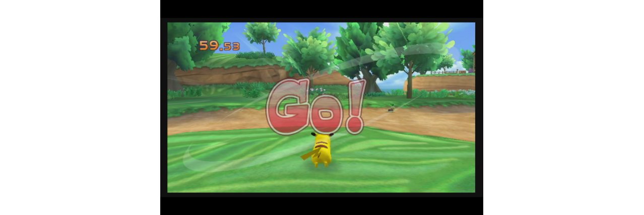 Скриншот игры PokePark: Pikachus Adventure для Wii