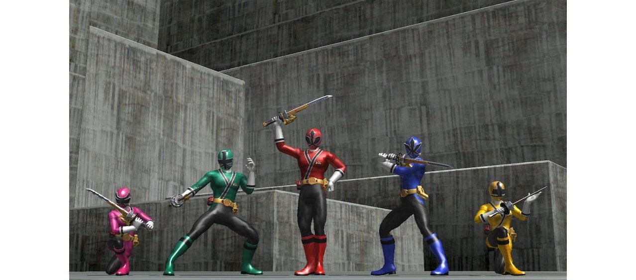 Скриншот игры Power Rangers Super Samurai для Xbox360