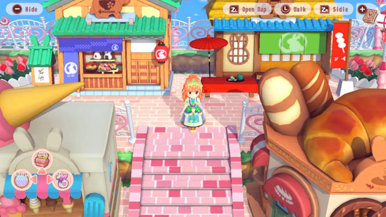 Скриншот игры Pretty Princess Magical Garden Island для Switch