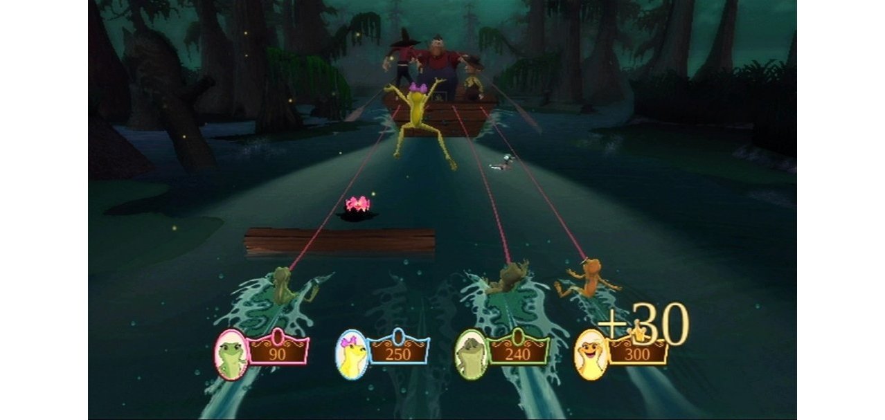 Скриншот игры Принцесса и лягушка для Wii