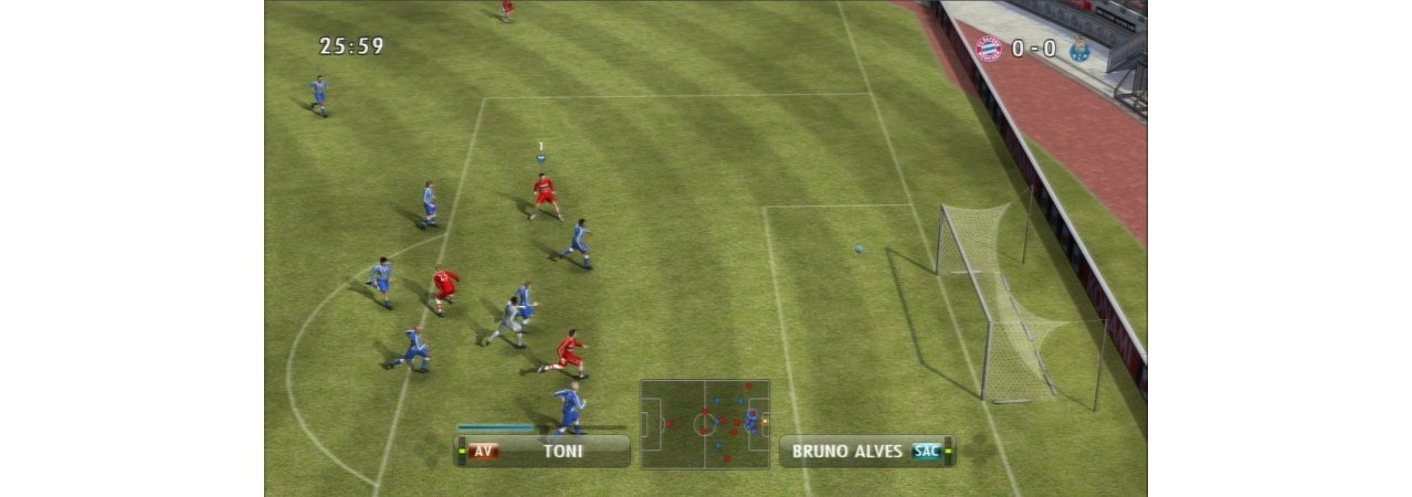 Скриншот игры Pro Evolution Soccer 2008 (Б/У) для Wii