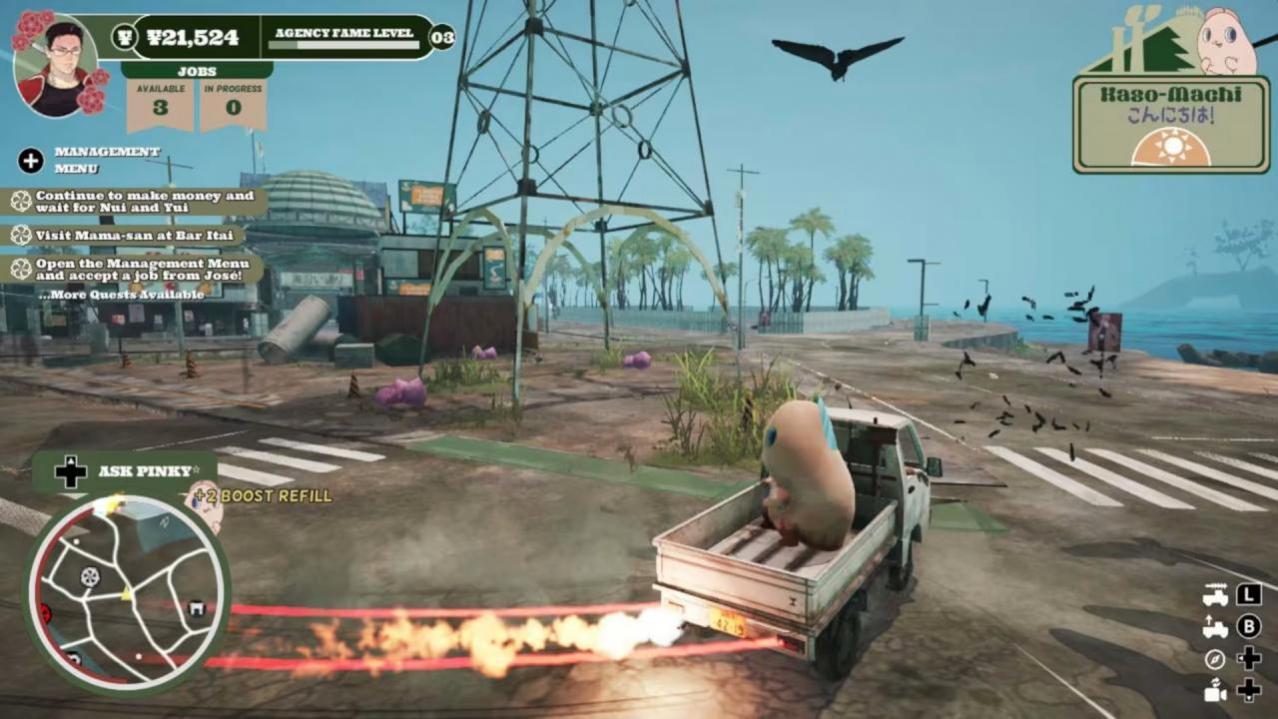 Скриншот игры Promise Mascot Agency (US) для Switch