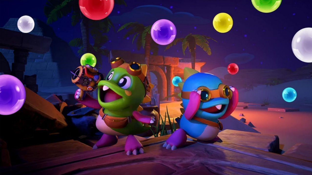 Скриншот игры Puzzle Bobble 3D: Vacation Odyssey для Ps5