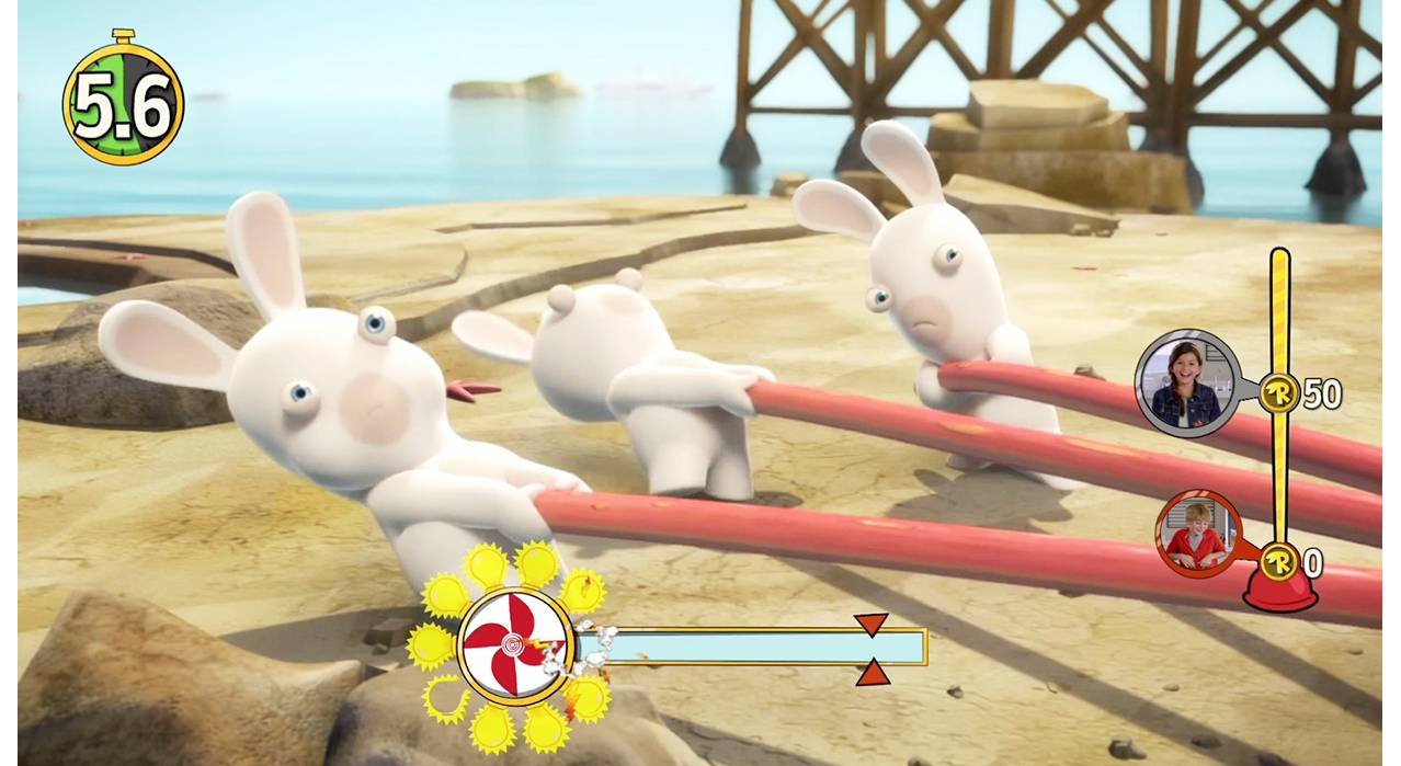 Скриншот игры Rabbids Invasion для Xboxone