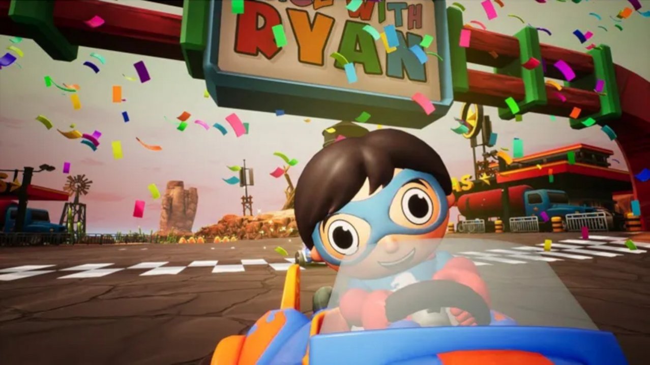 Скриншот игры Race With Ryan Road Trip - Deluxe Edition Deluxe Edition для Switch