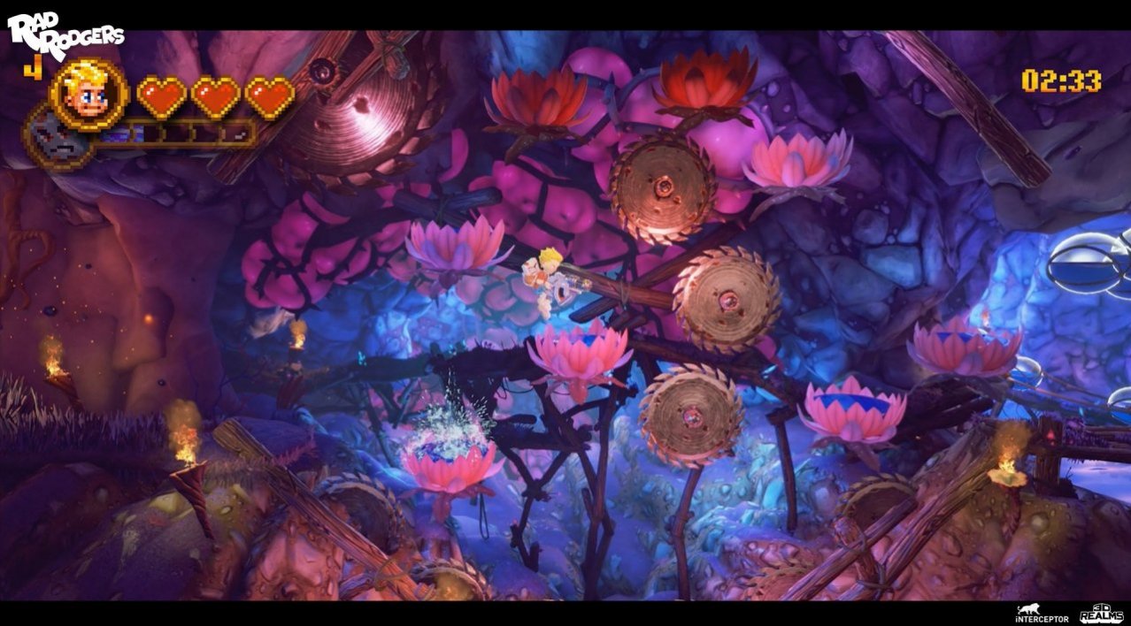 Скриншот игры Rad Rodgers для PS4