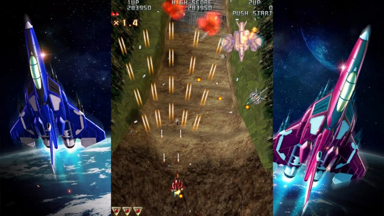 Скриншот игры Raiden III X Mikado Maniax Deluxe Edition для Xboxsx