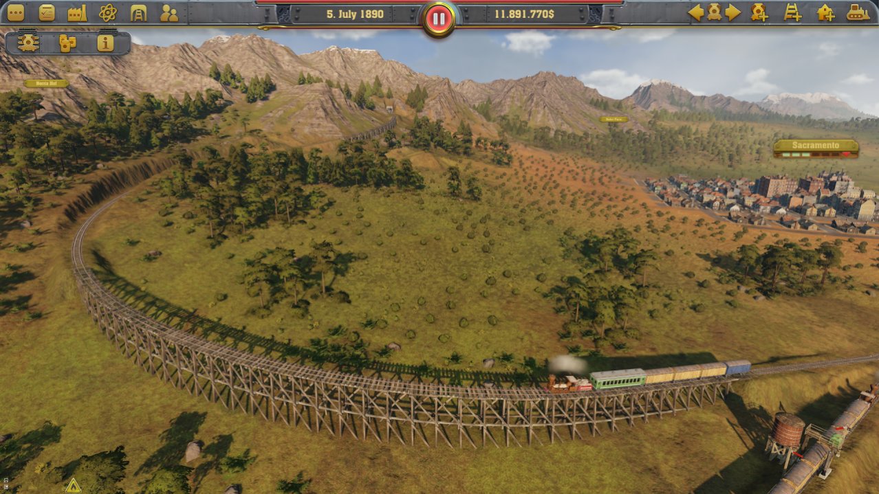 Скриншот игры Railway Empire для Ps4