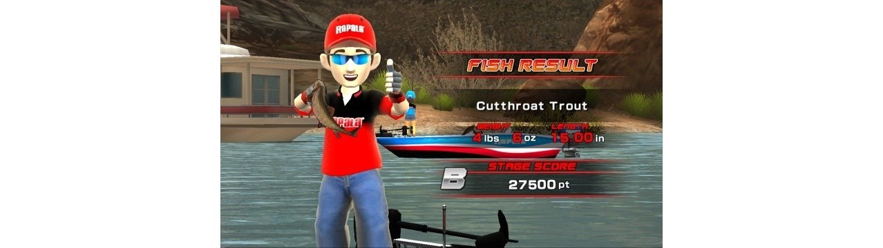 Скриншот игры Rapala Fishing for Kinect для Xbox360