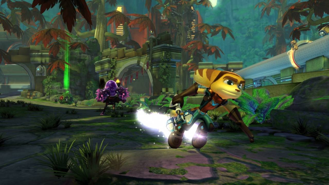 Скриншот игры Ratchet & Clank Q-Force для Ps3