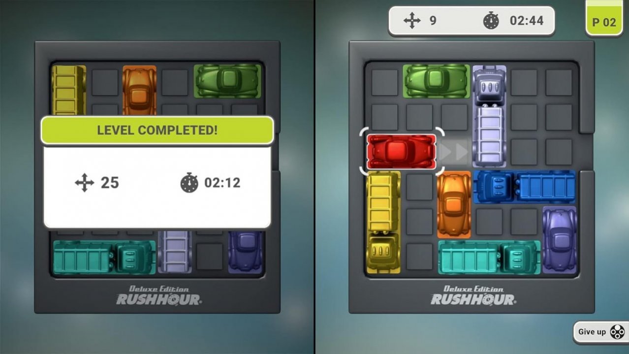 Скриншот игры Ravensburger Rush Hour: The Ultimate Traffic Jam Game Deluxe Edition (код загрузки) для Switch