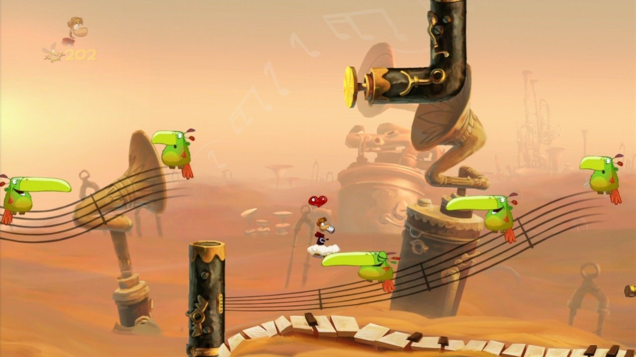 Скриншот игры Rayman Origins для Xbox360