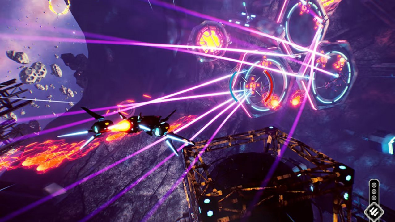 Скриншот игры Redout: Space Assault (Limited Run #128) для Switch