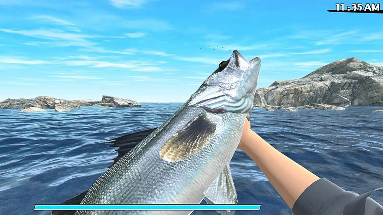 Скриншот игры Reel Fishing: Road Trip Adventure для Switch