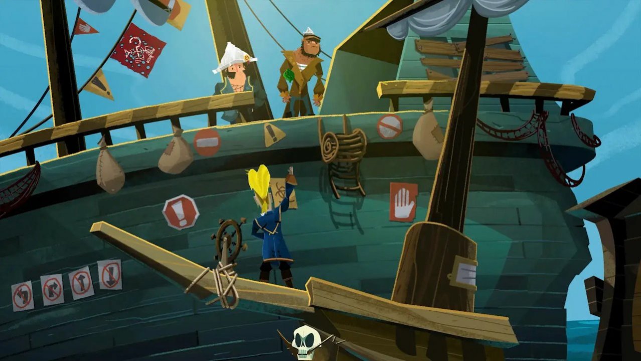 Скриншот игры Return to Monkey Island (Limited Run) для Switch