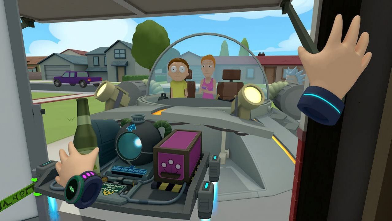 Скриншот игры Rick & Morty: Virtual Rick-ality для Ps4