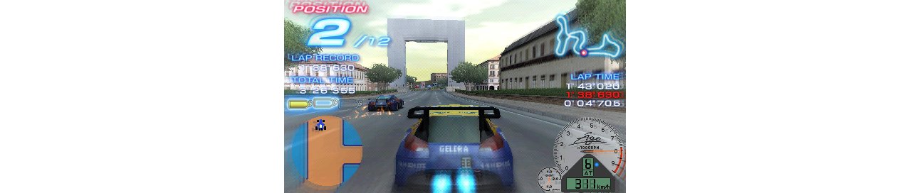 Скриншот игры Ridge Racer для Psp