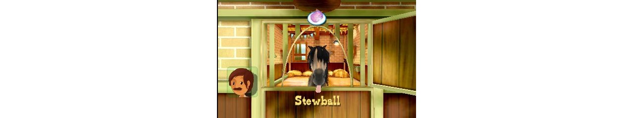Скриншот игры Riding Stables: The Whitakers present Milton and Friends для 3ds