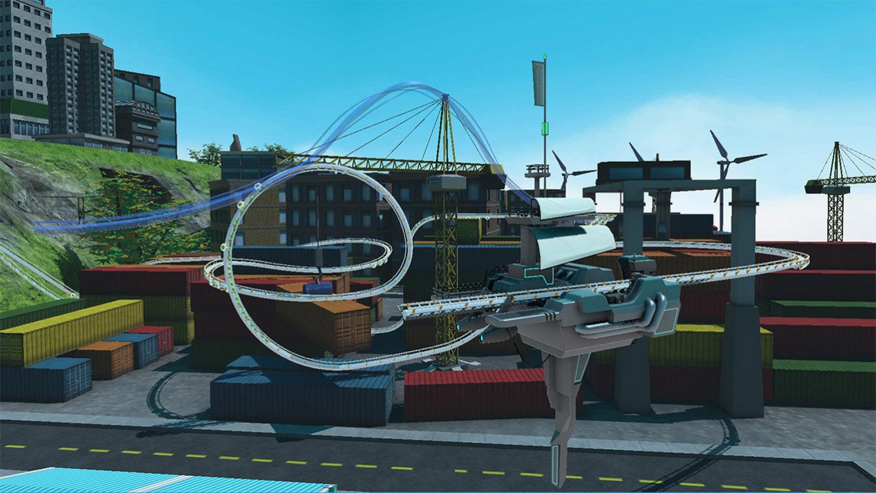Скриншот игры Roller Coaster Tycoon: Joyride для Ps4