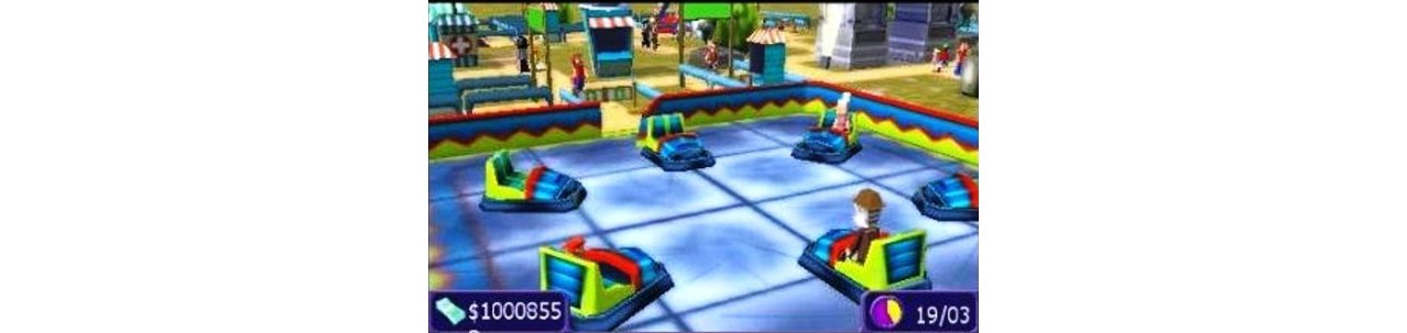 Скриншот игры Rollercoaster Tycoon 3D (Б/У) для 3ds