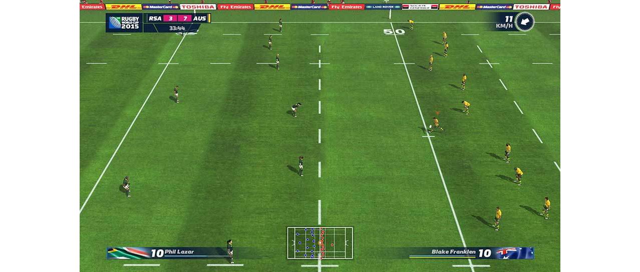 Скриншот игры Rugby World Cup 2015 (Б/У) для PS4