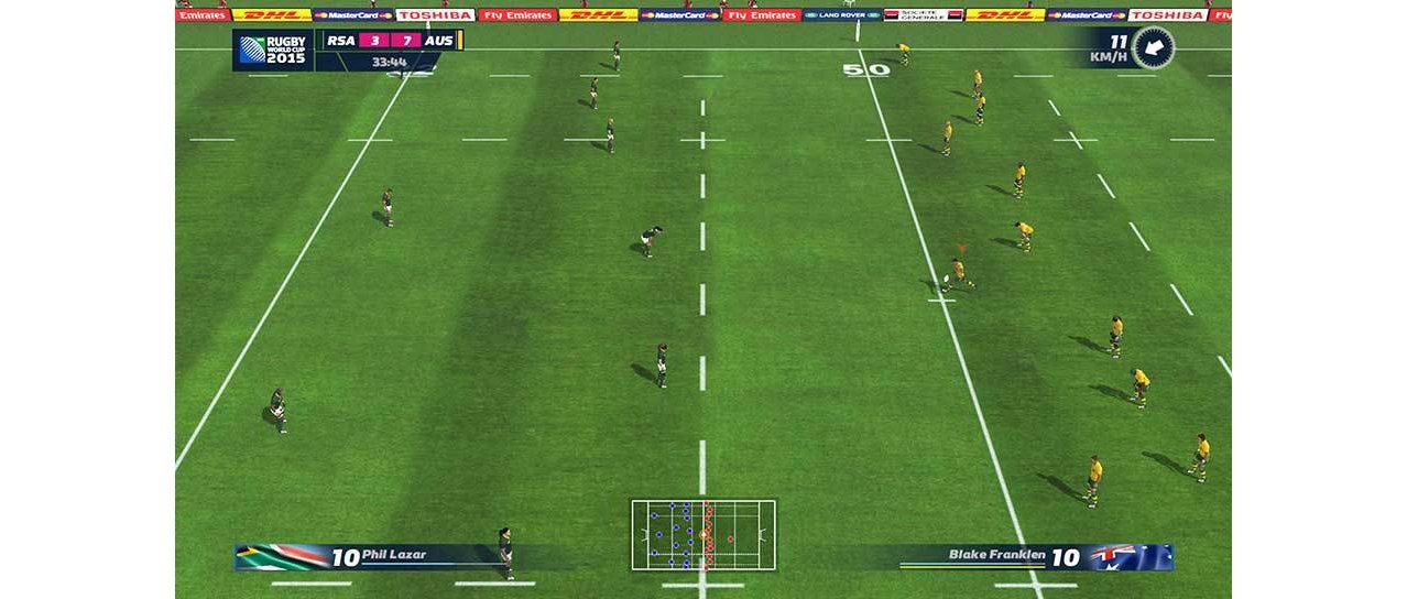 Скриншот игры Rugby World Cup 2015 (Б/У) для Ps4