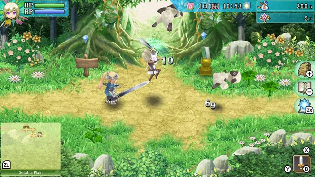 Скриншот игры Rune Factory 4 Special для Switch