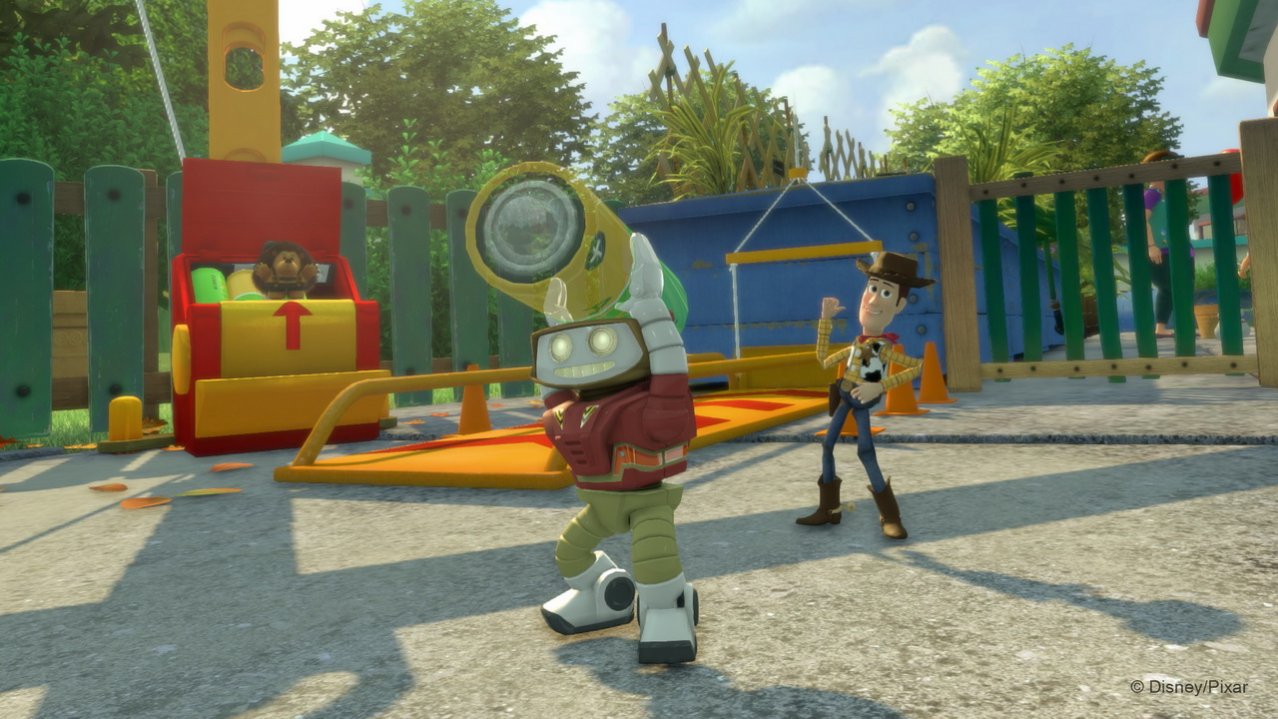 Скриншот игры Rush: A Disney Pixar Adventure для XboxOne