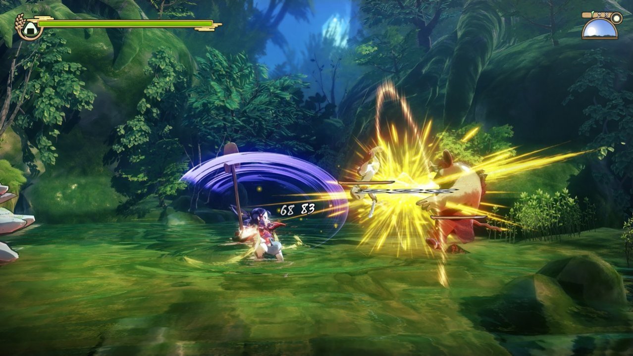 Скриншот игры Sakuna Of Rice and Ruin (US) для Switch