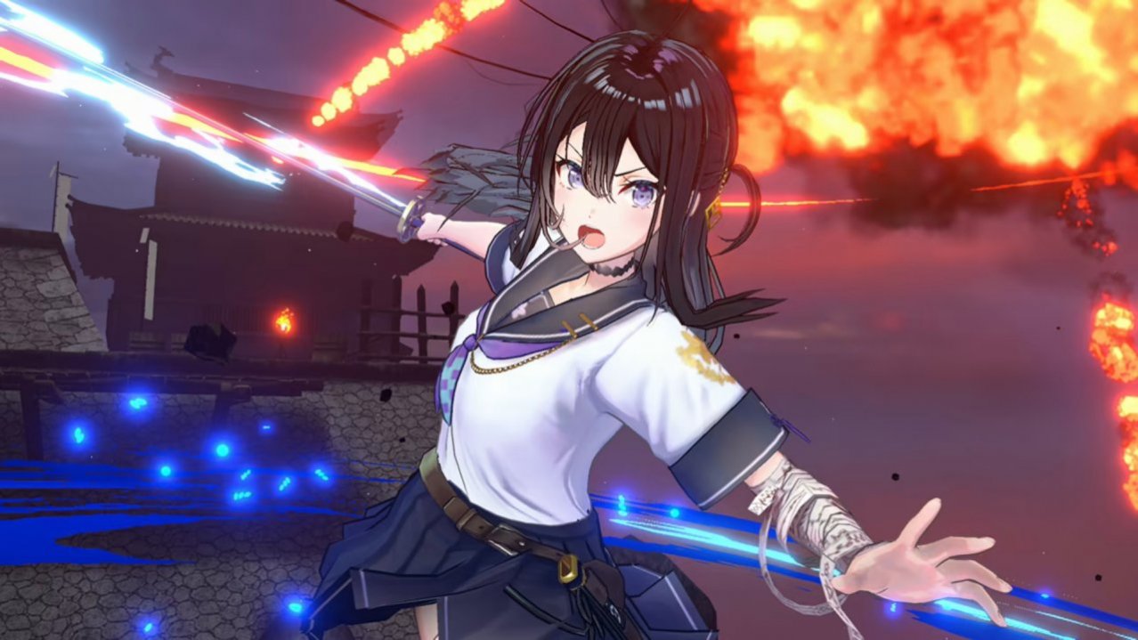 Скриншот игры Samurai Maiden для Switch