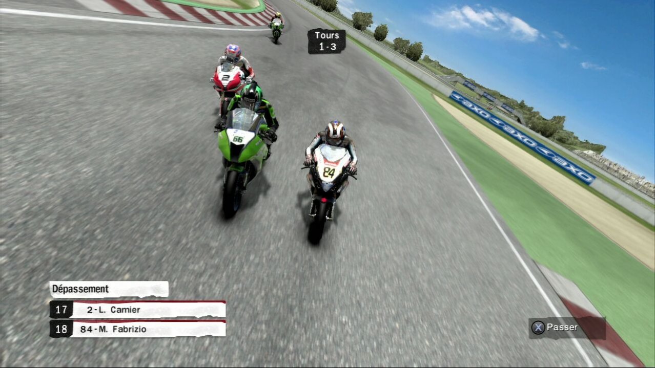 Скриншот игры SBK: FIM Superbike World Championship 2011 (Б/У) (не оригинальная упаковка) для Ps3