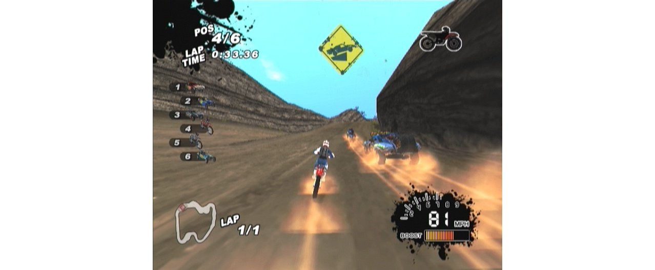 Скриншот игры Score International Baja 1000 World Championship Off Road Racing для Wii