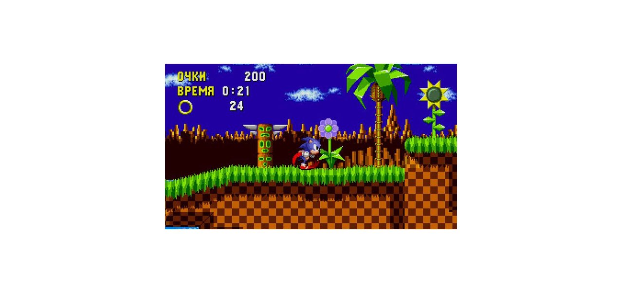 Скриншот игры Игрa 16bit Sonic для Retro