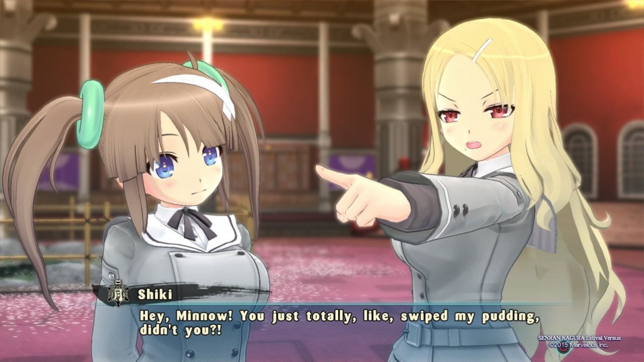Скриншот игры Senran Kagura: Estival Versus для PS4