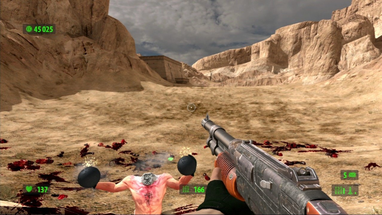 Скриншот игры Serious Sam HD для Xbox360