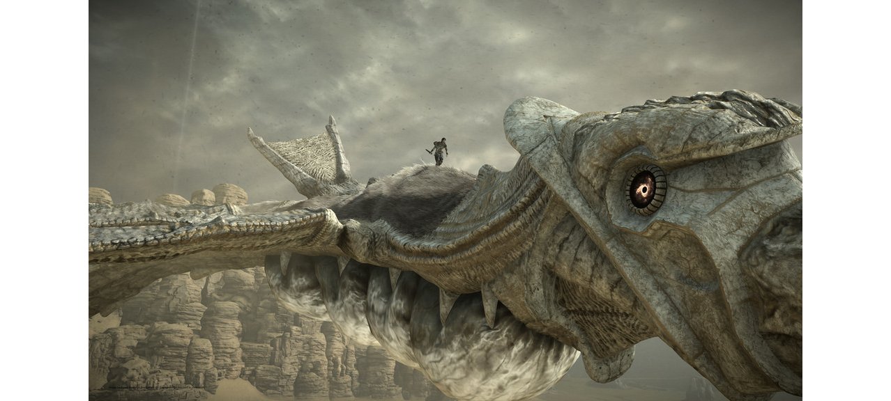 Скриншот игры Shadow of the Colossus для PS4