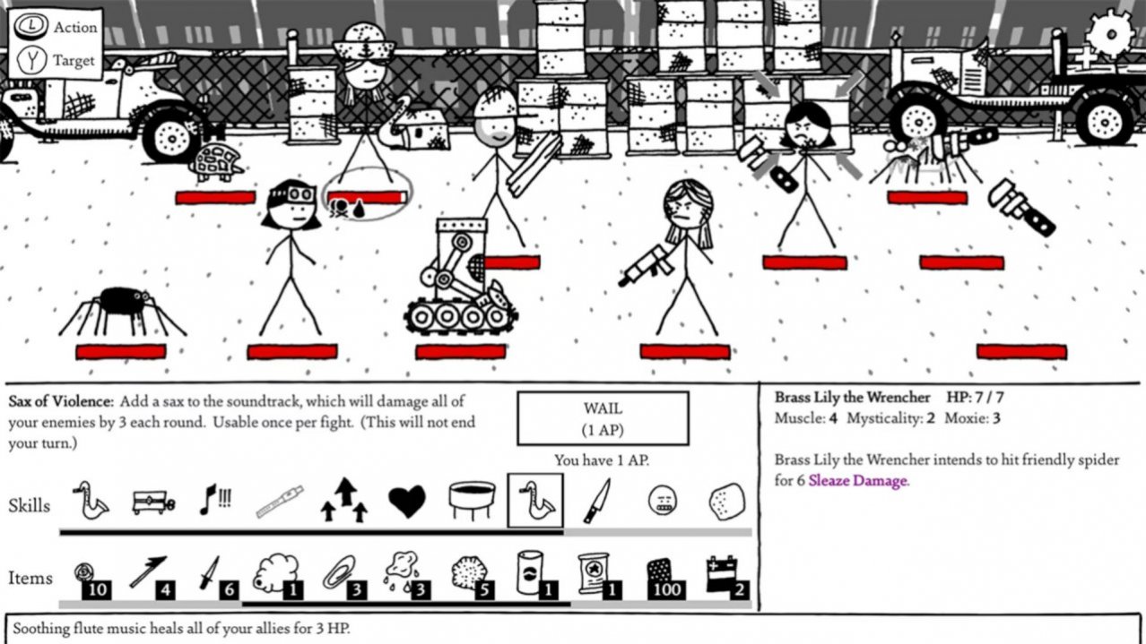 Скриншот игры Shadows Over Loathing Collector&#039;s Edition (US) для Ps4