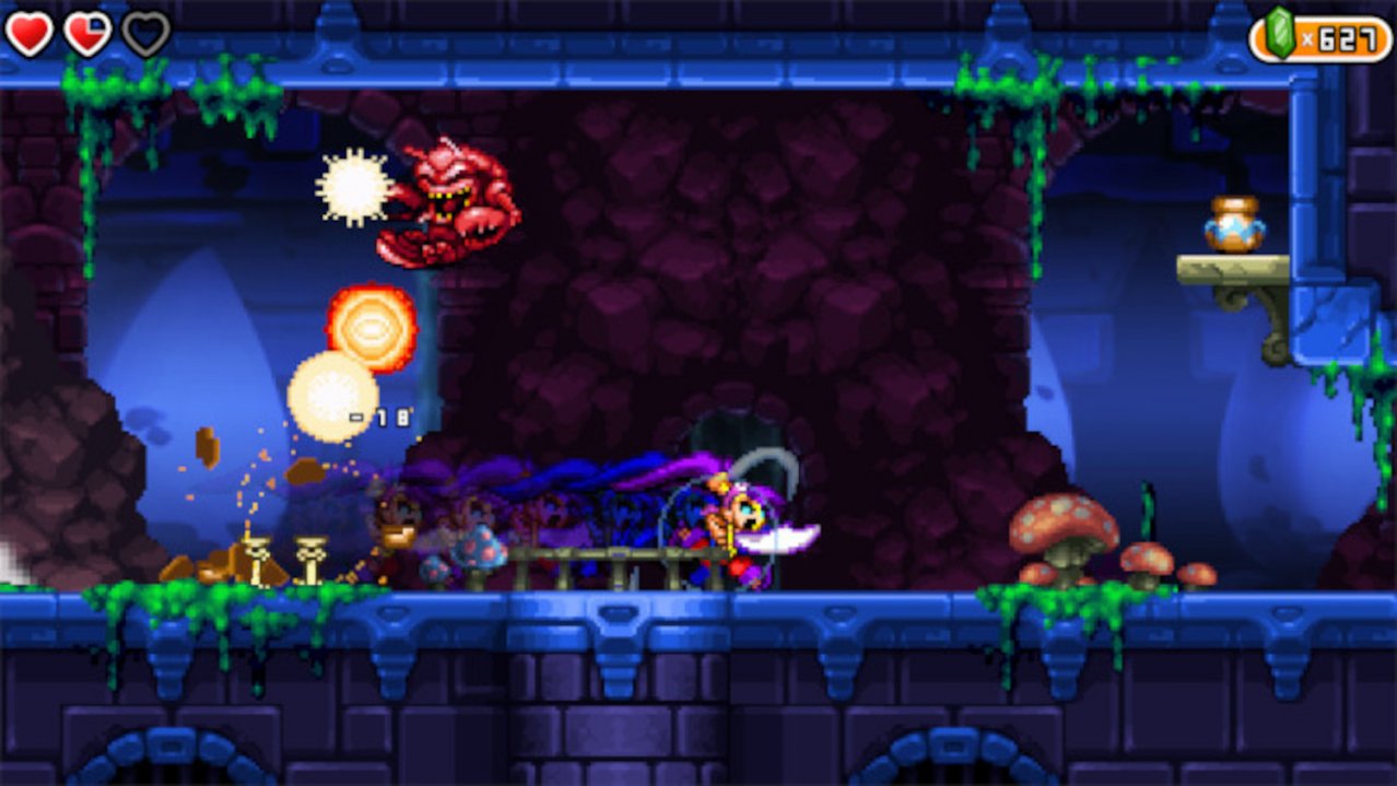 Скриншот игры Shantae And The Pirates Curse Collector&#039;s Edition (Limited Run #005) для Ps5
