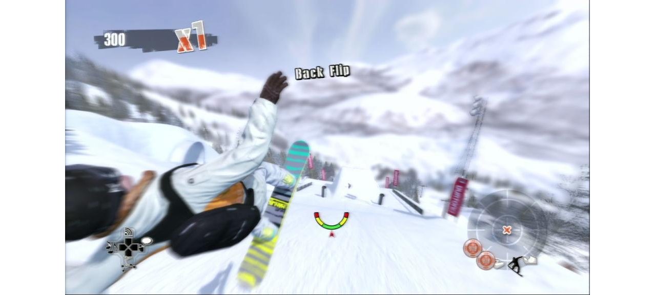 Скриншот игры Shaun White Snowboarding для PSP