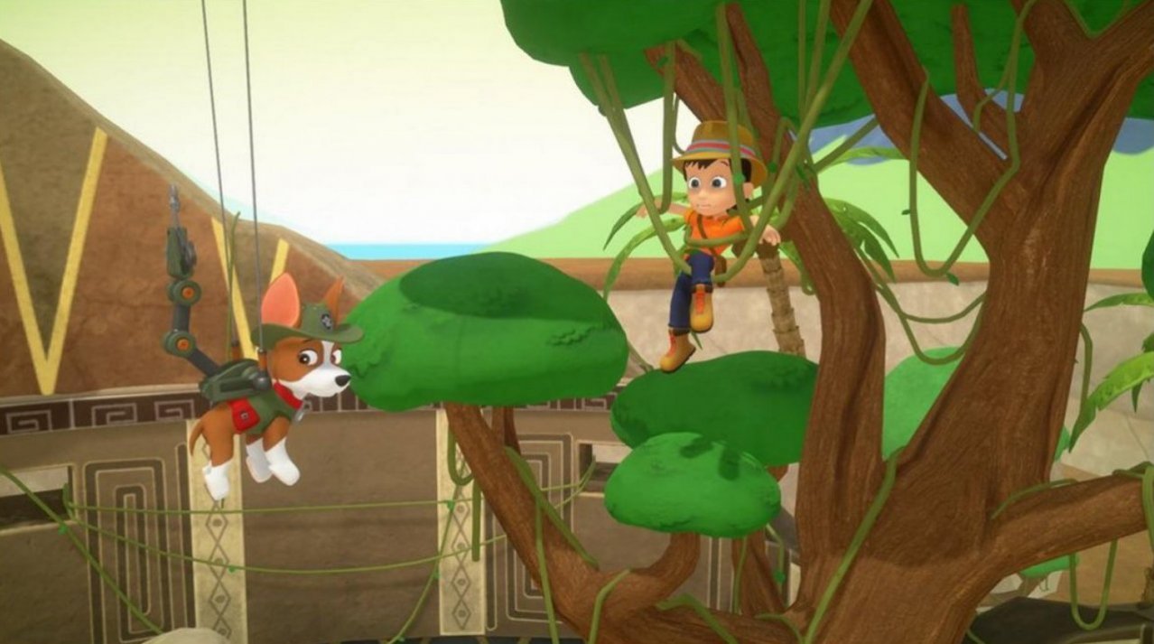 Скриншот игры Щенячий патруль: Мега-щенки спасают Бухту Приключений для XboxSX