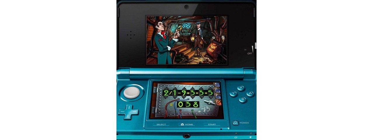 Скриншот игры Sherlock Holmes: The Mystery of the Frozen City для 3ds
