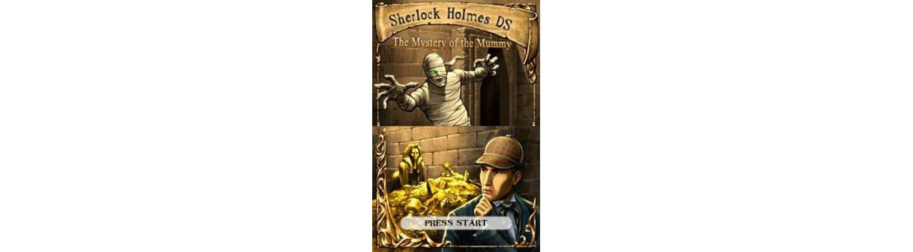 Скриншот игры Sherlock Holmes: The Mystery of the Mummy (Б/У) (без коробочки) для 3DS