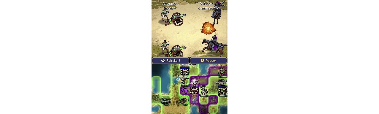 Скриншот игры Sid Meiers Civilization Revolution для 3ds