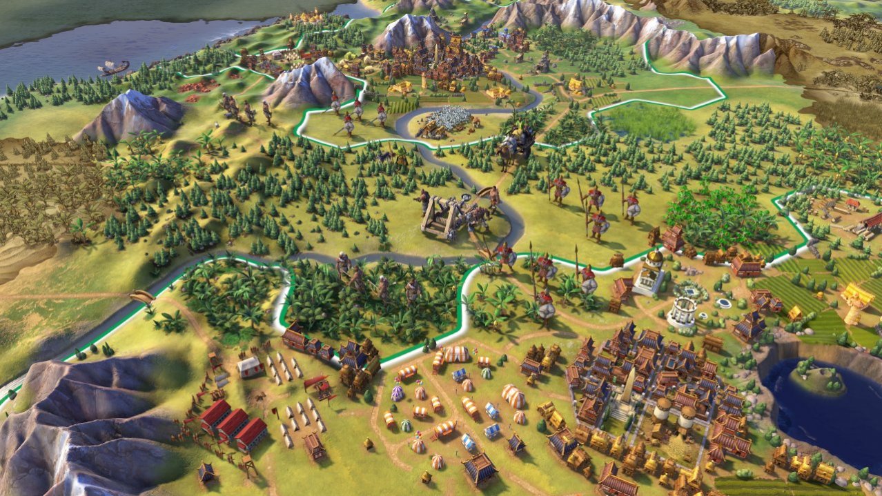 Скриншот игры Sid Meiers Civilization VI (Б/У) для Switch