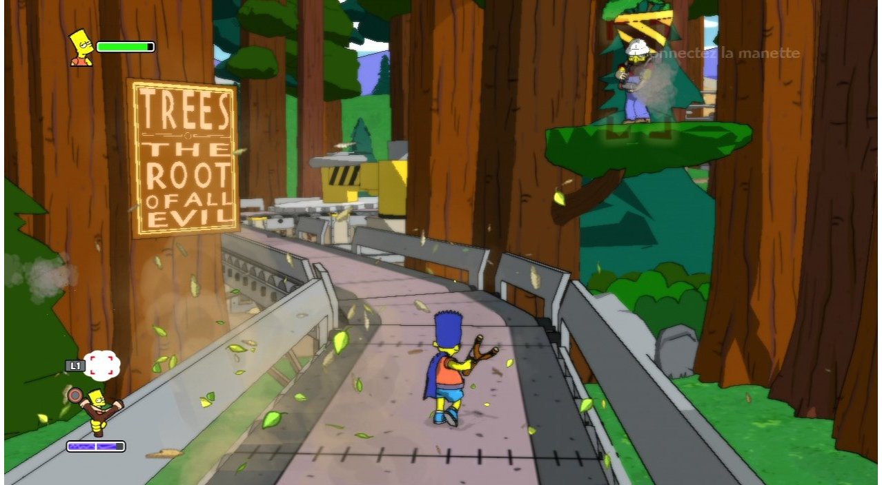 Скриншот игры Simpsons Game для Xbox360